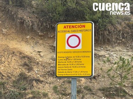 Restricciones de tráfico en el Casco Antiguo con motivo de la Semana Santa