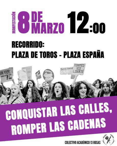 El PCE de Cuenca llama a la ciudadanía a participar en la manifestación por el Día de la Mujer Trabajadora