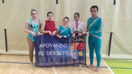 El Club Rítmica Dansei brilla en el Campeonato Nacional de FEDDI con siete medalla