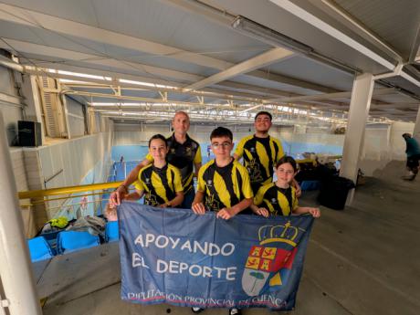El Bádminton Provenfray Canforrales El Provencio brilla en tres torneos nacionales con un oro en Palencia para Alicia Martínez