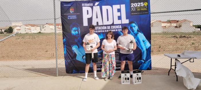 Mota del Cuervo acogió la tercera prueba del Circuito Diputación de Pádel