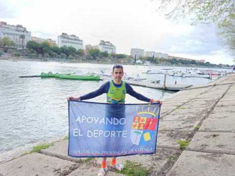 Pablo Zamora logra el sexto puesto en el Campeonato de España de Invierno de Piragüismo