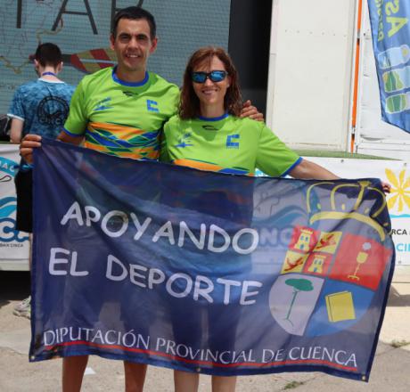 Pablo Zamora y Carmen Suarep, quintos en el Campeonato de España de Ríos