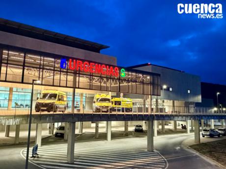 Entrada del servicio de Urgencias del Hospital Universitario de Cuenca