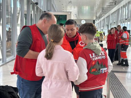 Cruz Roja atiende a más de medio millar de personas en Cuenca e Iniesta como parte del grupo de apoyo logístico activado por el Plan de Emergencia