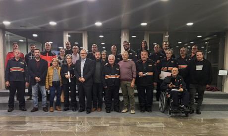 La Junta reconoce el “trabajo impagable” de las Agrupaciones de Protección Civil de la provincia
