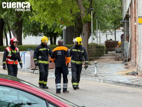 Una fuga de gas provocada durante unas obras obliga a evacuar trabajadores y cortar calles en la zona de La Hípica