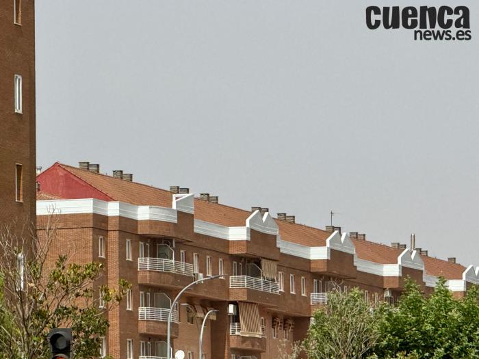Alerta por partículas PM10 en Cuenca debido a intrusiones de aire sahariano