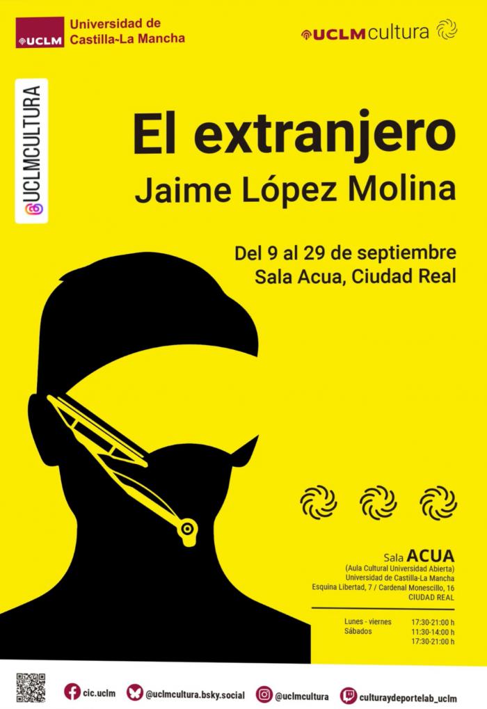 La Sala ACUA de Ciudad Real acoge la exposición “El Extranjero” de Jaime López Molina