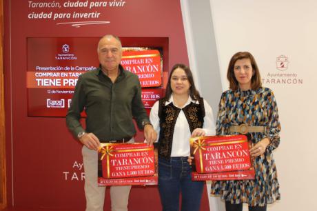 ‘Comprar en Tarancón tiene premio’: 1.500 euros en vales para incentivar las compras navideñas en el comercio local