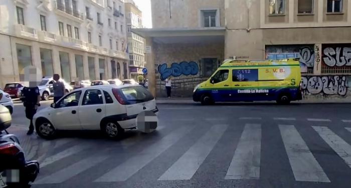Atropello en el Parque de San Julián deja a una mujer con heridas leves