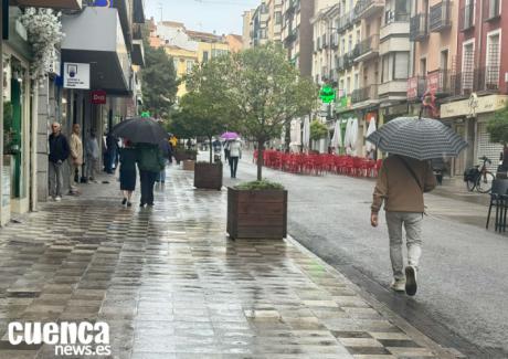 Cuenca afronta una jornada de tormentas y descenso de temperaturas con alerta amarilla por lluvias