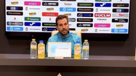 Rober Gutiérrez, entrenador de la UB Conquense