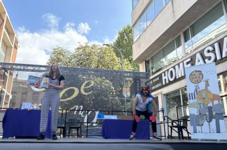 El público infantil llena la Feria del Libro de Cuenca en un viernes festivo marcado por la animación a la lectura