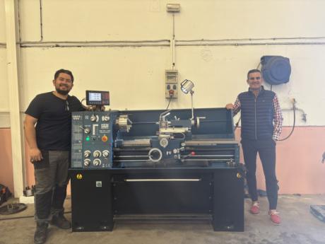 De trabajador a empresario: José Aristides Granados abre su propio taller de mecanizados con apoyo de Invierte en Cuenca