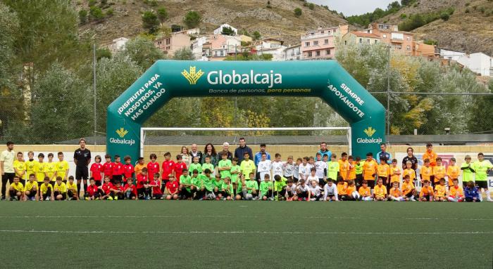 La Liga Globalcaja Benjamín arranca su novena temporada en Cuenca con un centenar de jóvenes futbolistas
