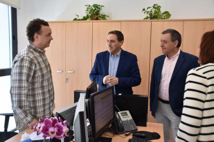 El Organismo de Gestión Tributaria de la Diputación inaugura sus nuevas oficinas en la calle Diego Jiménez