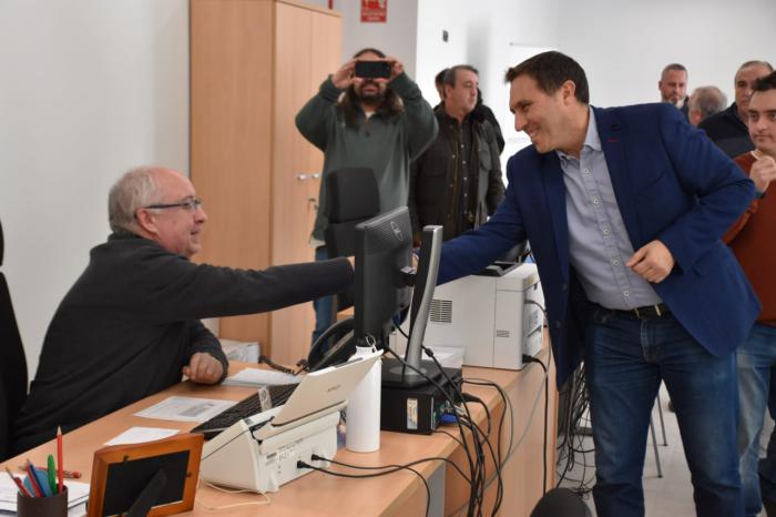 El Organismo de Gestión Tributaria de la Diputación inaugura sus nuevas oficinas en la calle Diego Jiménez