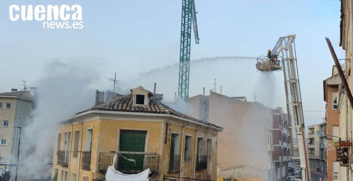 Nuevo incendio en el edificio abandonado de Casablanca