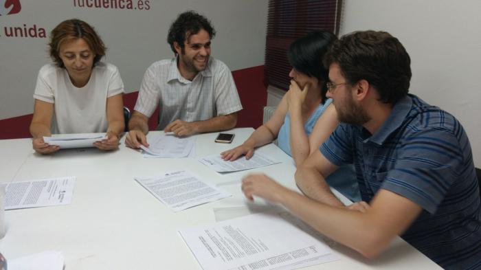 IU inicia el curso político en Cuenca tras un verano muy activo