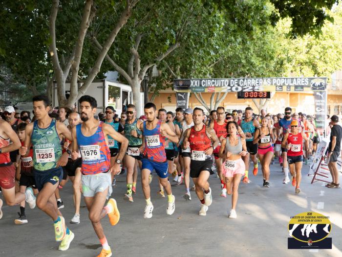 Andrés Felipe Sarta y Ascensión Leal triunfan en la 41ª Carrera Popular “Villa de Iniesta” con récord de participación