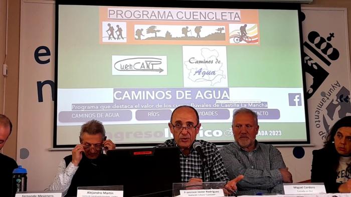 La Asociación Cultural “CuenCANP” ha presentado el Programa “Caminos de Agua” en el 19º Congreso Ibérico de Bicicleta y Ciudad celebrado en Coslado