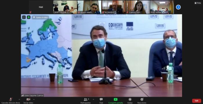 Las CEOEs de Cuenca, Soria y Teruel proponen un proyecto de transformación digital de las tres provincias al Fondo de Reconstrucción