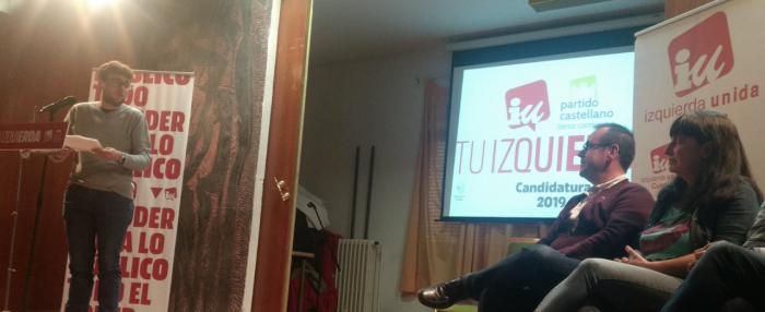 Presentación de la candidatura Izquierda Unida-Partido Castellano a la alcaldía de Cuenca