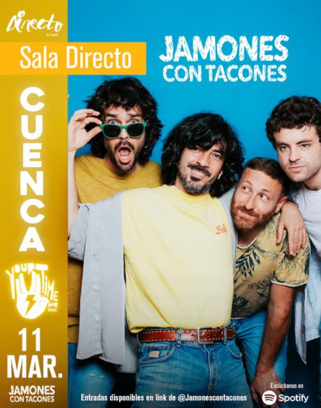 Jamones con Tacones vuelve a Cuenca presentando su nueva Gira “Your Time Tour 2022”