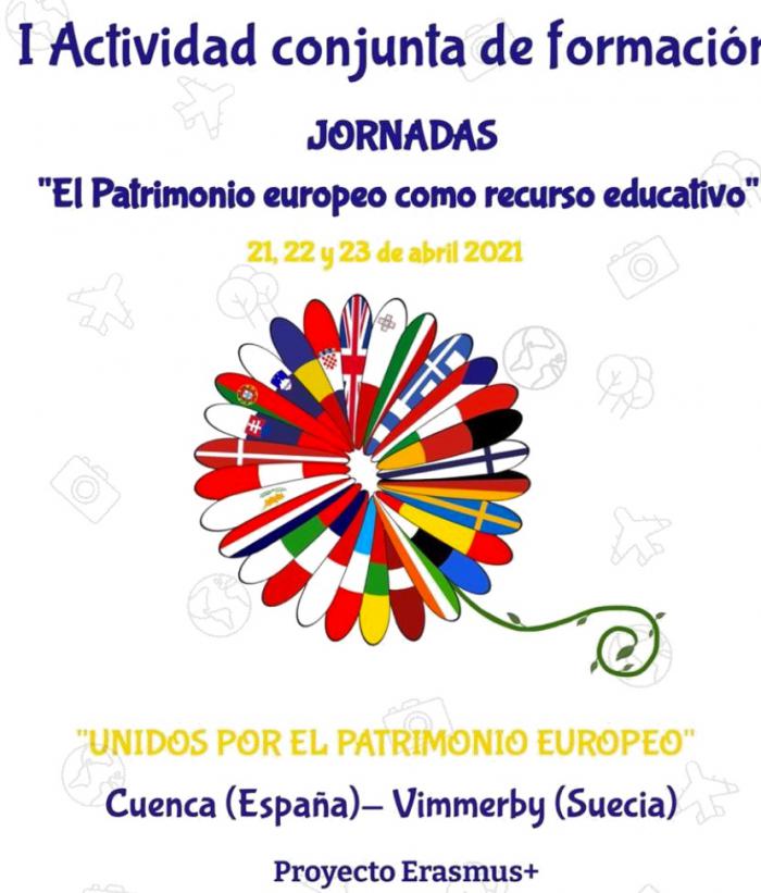 “El Patrimonio Europeo como recurso educativo” jornadas formativas celebradas en el IES Alfonso VIII bajo el marco Erasmus