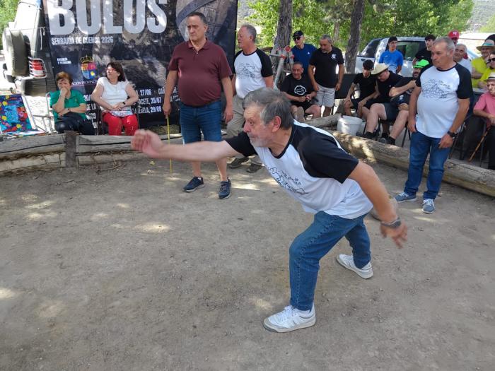 Un desempate decide el podio de la segunda prueba del Circuito de Bolos en la Serranía