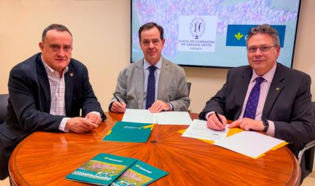 Fundación Globalcaja y la Junta de Cofradías impulsan la promoción de la Semana Santa de Cuenca