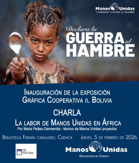 Charlas, exposiciones y ayuno solidario en Cuenca por la campaña de Manos Unidas