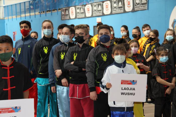Participación del Club Lao Jia Wu Shu en el VIII Torneo de Wushu de la Comunidad de Madrid
