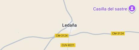Cortada la carretera entre Ledaña y Navas de Jorquera por acumulación de agua tras tormenta
