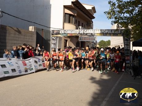 Ascensión Leal y Alfonso Martínez se imponen en la VI edición de las 10 Mil Zancadas de Ledaña