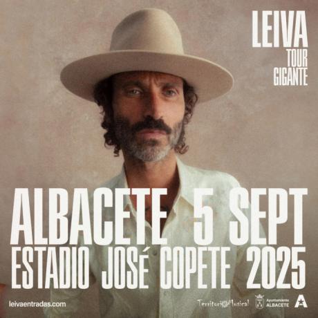 Leiva regresa a Albacete con su Tour Gigante 2025