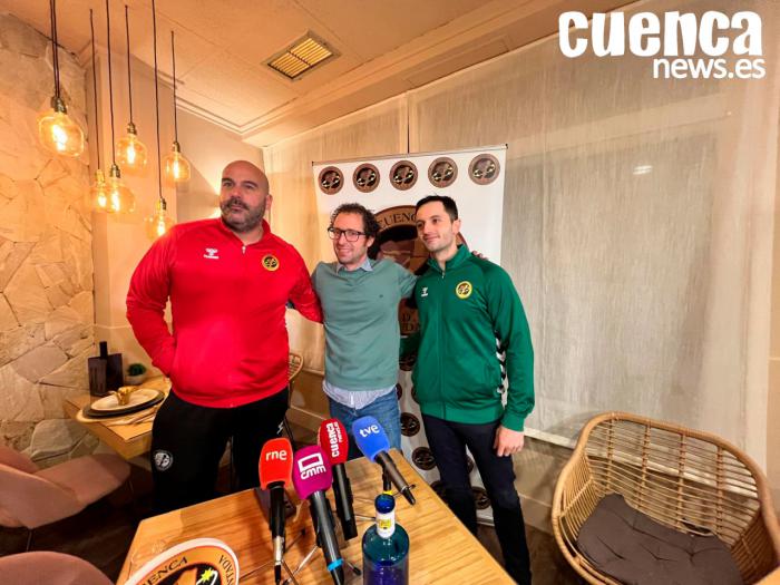 Rueda de prensa de Lidio Jiménez y Sergio López previa al derbi regional