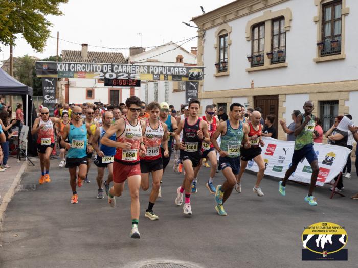Paola María Niño y Andrés Felipe Sarta se imponen en la XII Carrera Popular “Pinos de Abdón”