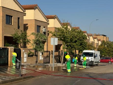La Campaña de Limpieza Intensiva del Ayuntamiento de Cuenca llega esta semana al barrio de Villa Román