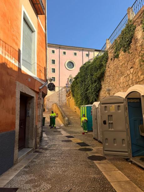 San Mateo deja 74 toneladas de basura recogidas por el Servicio de Limpieza de Cuenca