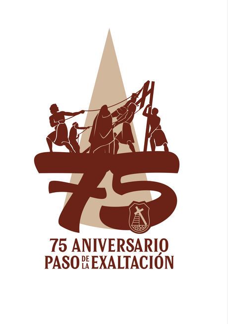 Rubén Lucas García gana el concurso del logotipo del 75 aniversario del Paso de la Exaltación de la Hermandad del Santísimo Cristo del Perdón