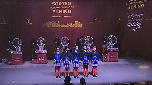 Vendido en Villarubia de los Ojos el segundo premio de El Niño, el 18.442