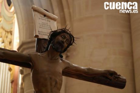 La Vera Cruz tomará la noche del Lunes Santo en Cuenca con un desfile marcado por el silencio y la meditación