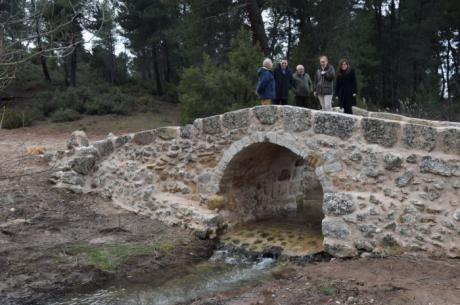 Finalizan los trabajos en el puente medieval de Jábaga