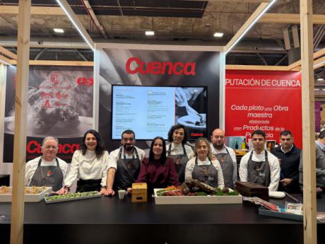 Los cocineros conquenses triunfan en Madrid Fusión con showcookings inspirados en los parques arqueológicos de la provincia