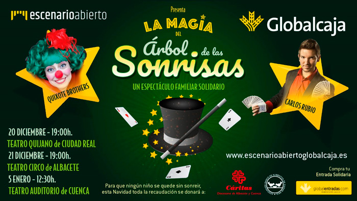 'La magia del árbol de las Sonrisas' llega mañana a Cuenca