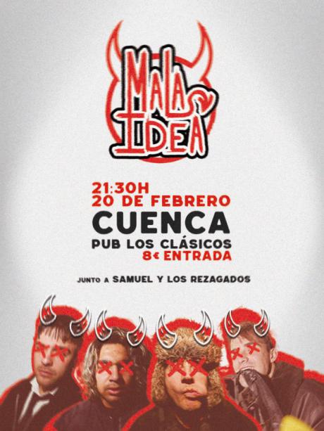 Los Clásicos acoge el estreno en directo de MALA IDEA con su nuevo EP