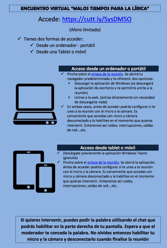 El ciclo 'Malos Tiempos para la Lírica: Radiografía del panorama musical independiente' arranca este sábado de manera virtual