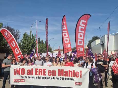 La plantilla de Mahle Motilla irá a la huelga los días 23, 27 y 28 de octubre contra el ERE que afecta a 550 trabajadores